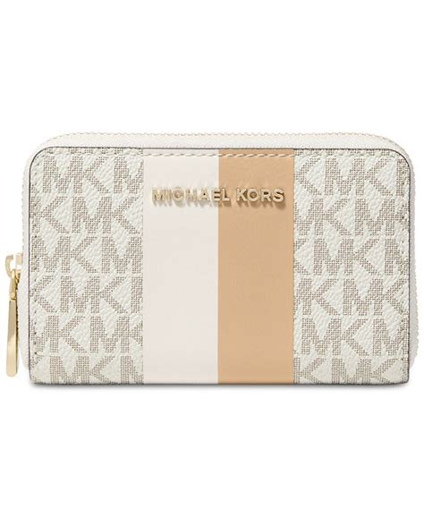 michael kors mercer zip around card case|Logo Zip.